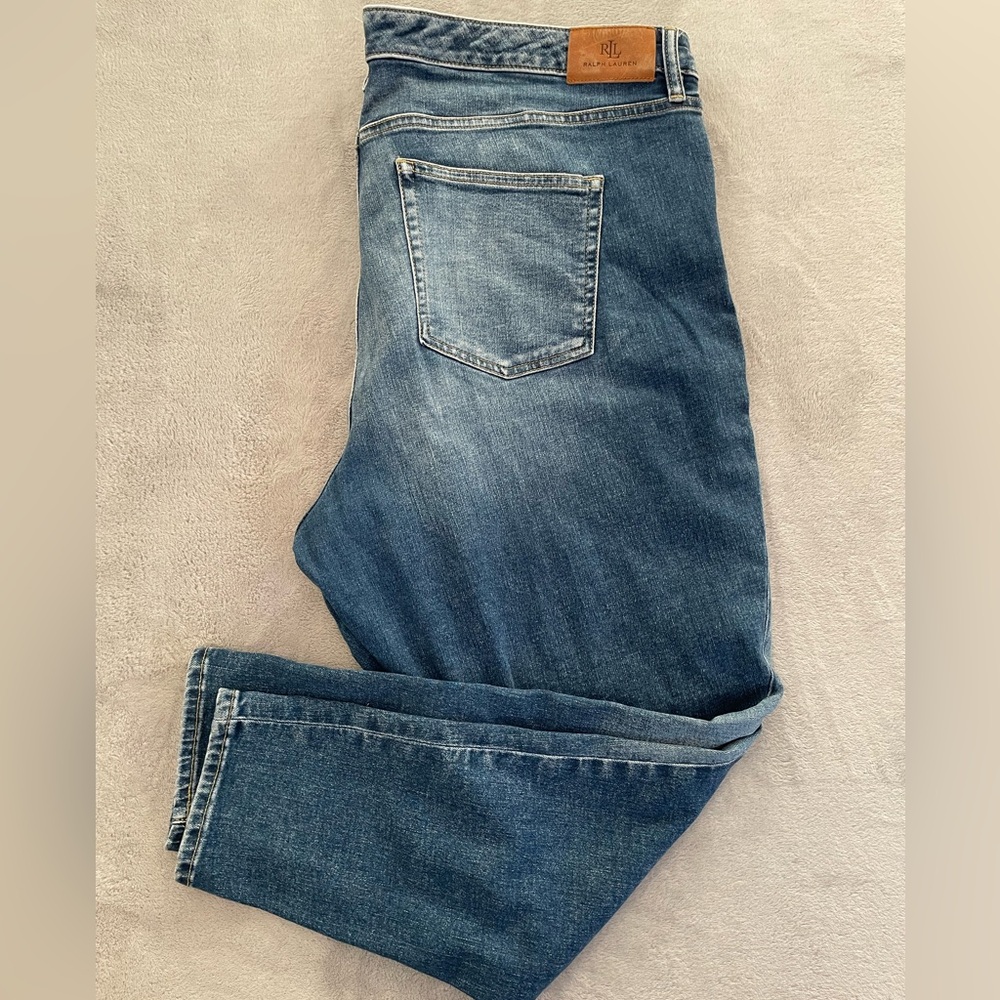 Ralph Lauren Skinny Fit Curve 22W/22+ Jeans